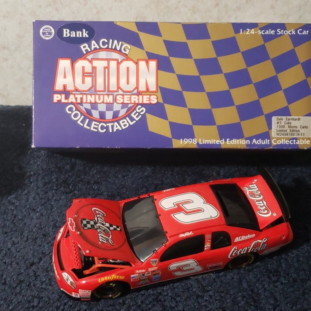 1998 Action Racing Dale Earnhardt Bank 1:24